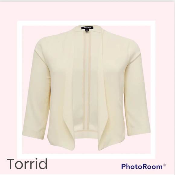 BNWT Torrid Cutaway Blazer - Picture 1 of 5